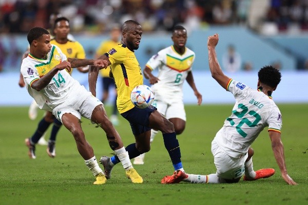 Ni el héroe Enner Valencia pudo salvar a Ecuador de caer en el Mundial de Qatar 2022. | Foto: Getty