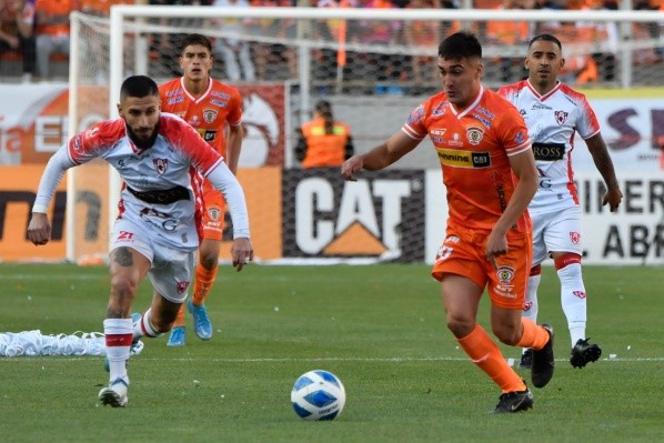 Cobreloa no puedo contra Copiapó. Foto: Agencia Uno.