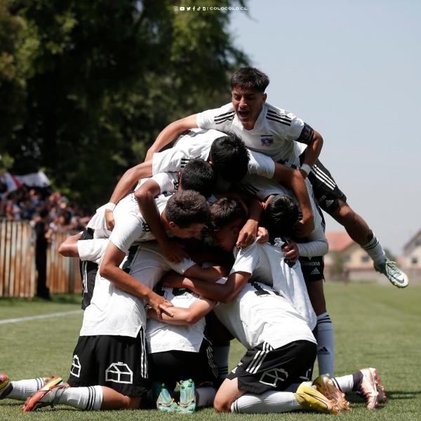 Colo Colo sub 15 campeón ante la Católica.