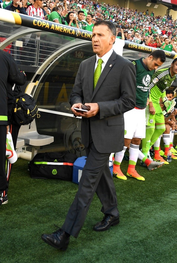 Osorio en el duelo ante Chile en la Copa América Centenario (Getty)