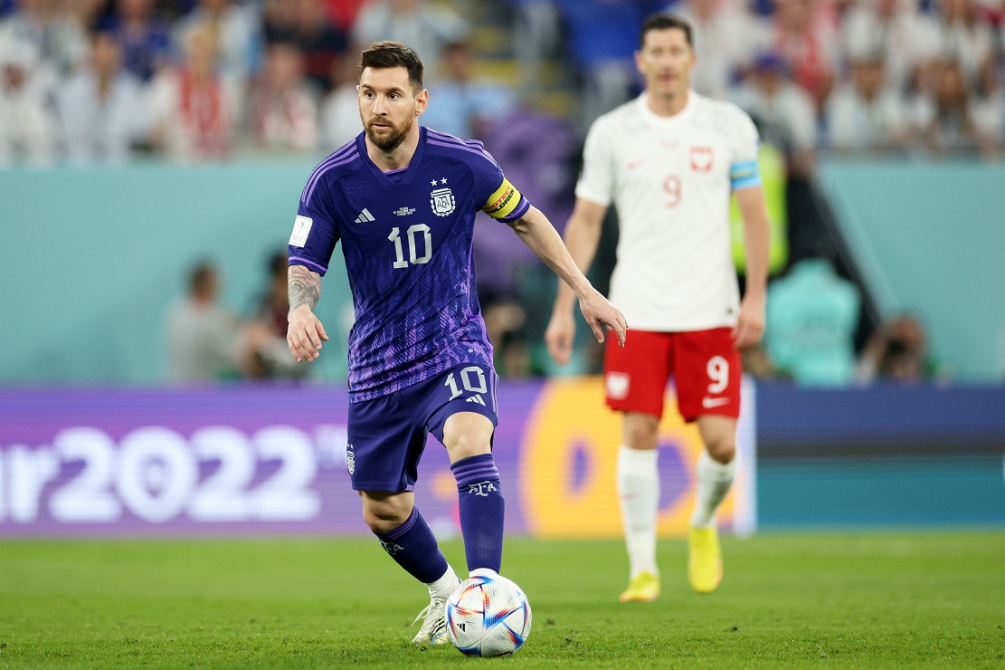 Messi sigue liderando a Argentina en el Mundial.