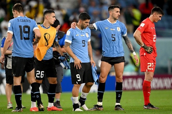 Uruguay fue el último seleccionado del continente en decir adiós en el Mundial de Qatar 2022. | Foto: Getty Images.