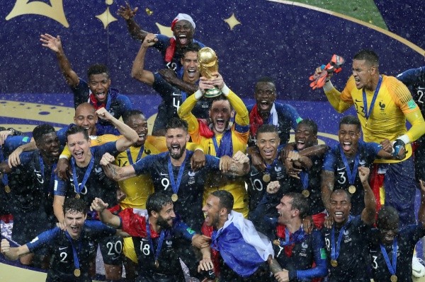 Hugo Lloris fue el capitán del equipo de Francia que ganó el Mundial en Rusia 2018. (Getty Images).