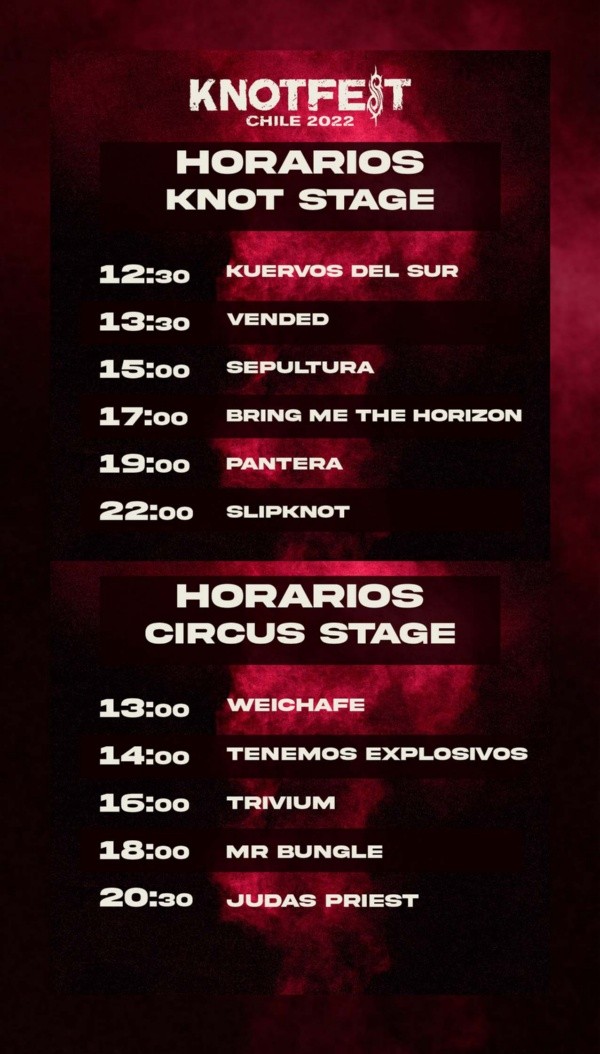 Knotfest Chile 2022