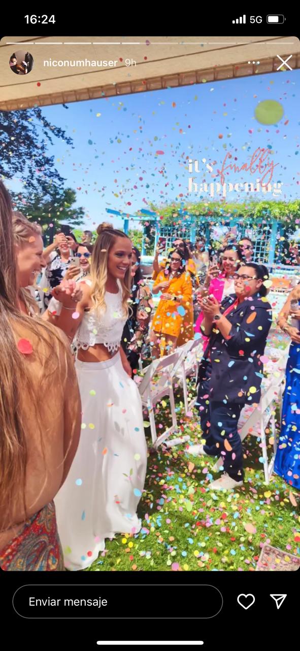 Hija de Vivi Kreutzberger se casó con su novia.(Foto: Instagram)