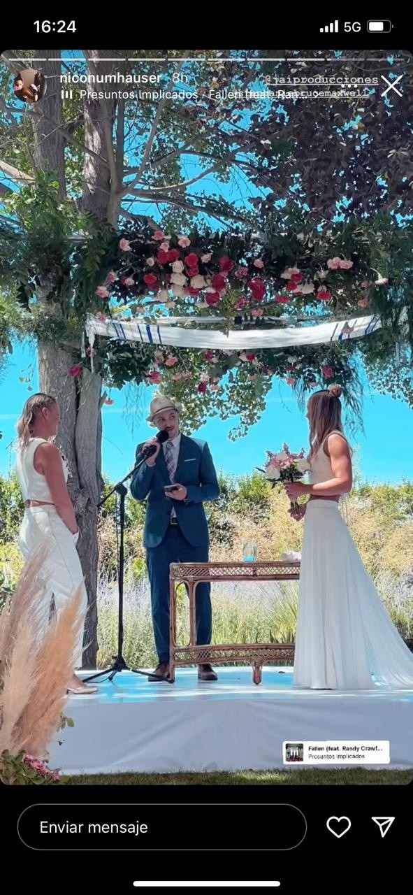 Hija de Vivi Kreutzberger se casó con su novia.(Foto: Instagram)