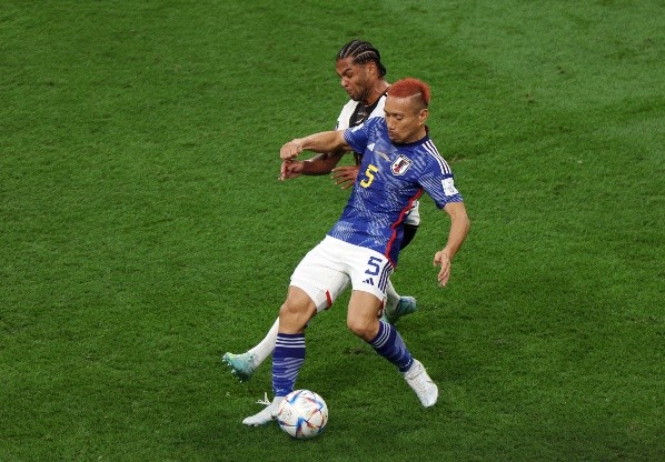 Yuto Nagatomo defiende a Japón en el Mundial de Qatar 2022 con 36 años. | Foto: Getty
