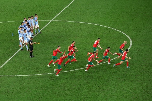 España ha perdido cuatro de sus cinco definiciones a penales durante la historia de los Mundiales. / Getty Images.