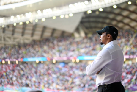 Samuel Eto’o presente en el partidazo que Serbia y Camerún igualaron 3-3. (Getty Images 2022).