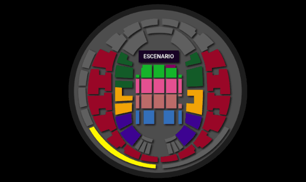 Juanes en Chile ubicaciones