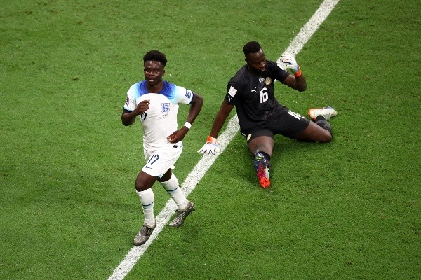 Inglaterra venció por 3-0 a Senegal en la ronda de los octavos de final de Qatar 2022. | Foto: Getty Images.
