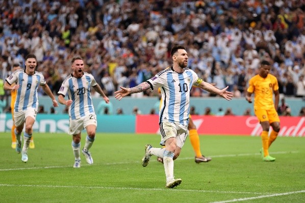 Messi sigue haciendo historia con Argentina. | Foto: Getty