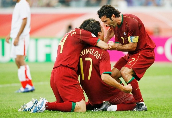 Luis Figo y Ronaldo estuvieron en Portugal cuando llegaron hasta semifinales en 2006.