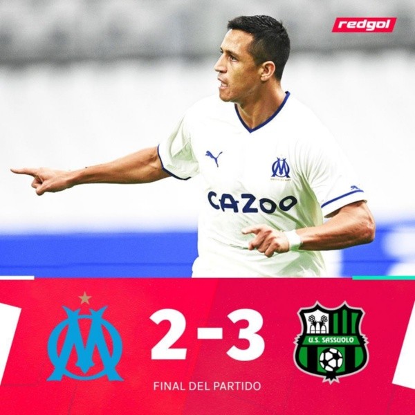 Alexis Sánchez y el Marsella volvieron a la actividad este 11 de diciembre con un amistoso.