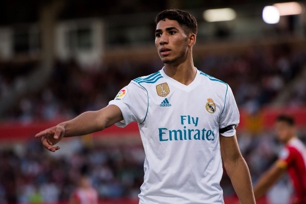 Hakimi inició su carrera en el Real Madrid. (Foto: Getty)