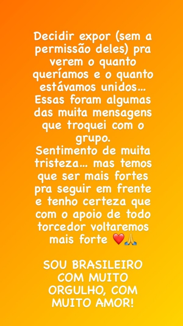 Los pantallazos de Neymar en Instagram con los mensajes sin permiso de Thiago Silva, Marquinhos y Rodrygo.