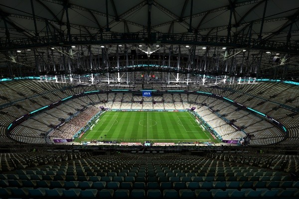 Estadio Lusail sin público. (Getty Images)