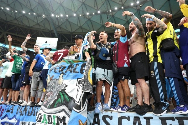 La hinchada de Argentina ha hecho local a la selección trasandina (Getty)