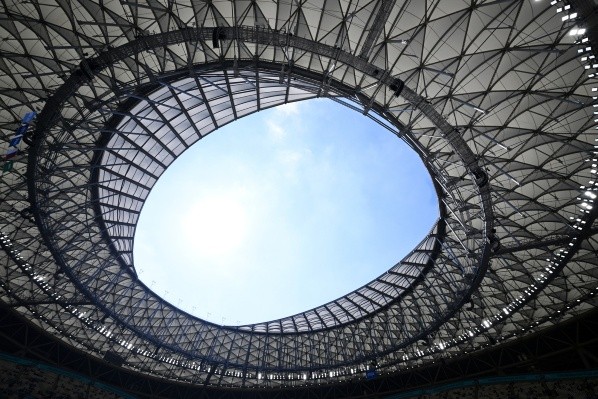 Así es el techo del Estadio Lusail. (Getty Images)