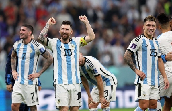 Argentina buscará este domingo su tercera copa del mundo tras ganar los mundiales de 1978 y 1986. | Foto: Getty Images.