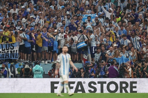 Argentina ha sido local en todos sus partidos en el Mundial de Qatar 2022. | Foto: Getty Images.