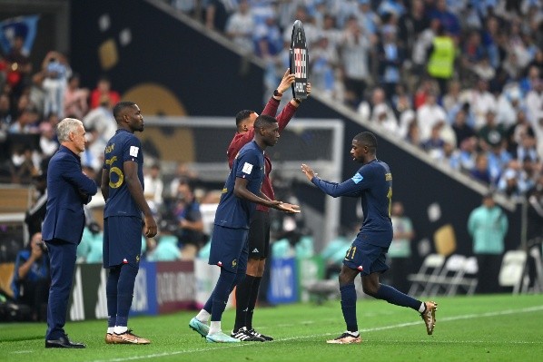 Francia hizo siete cambios en la final del Mundial. | Foto: Getty