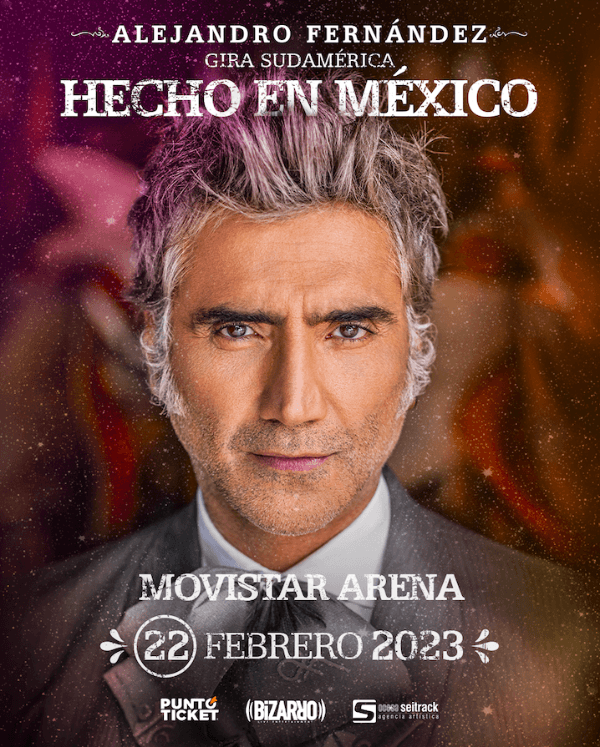 ¿Cuándo parte la venta de entradas para Alejandro Fernández en Chile? (Foto: Bizarro)