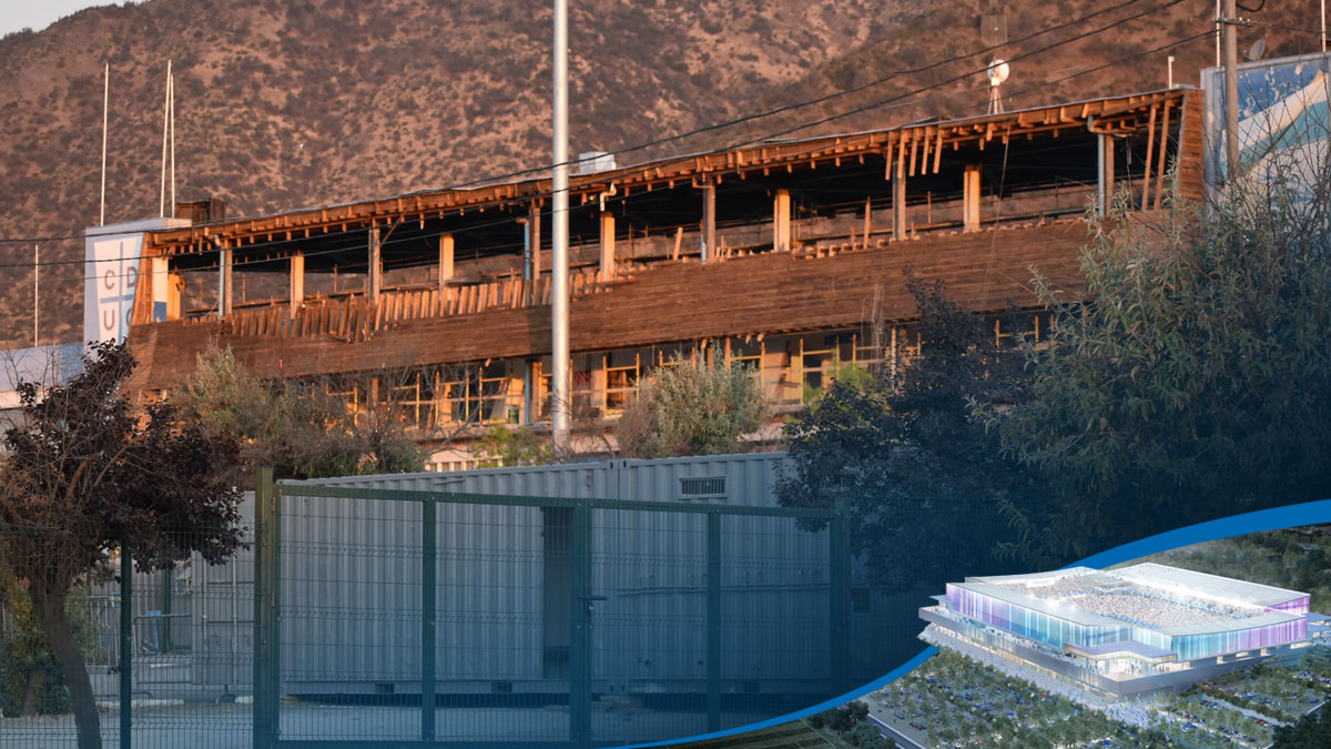 Siguen trabajando en desmontar la obra que no será utlizada.