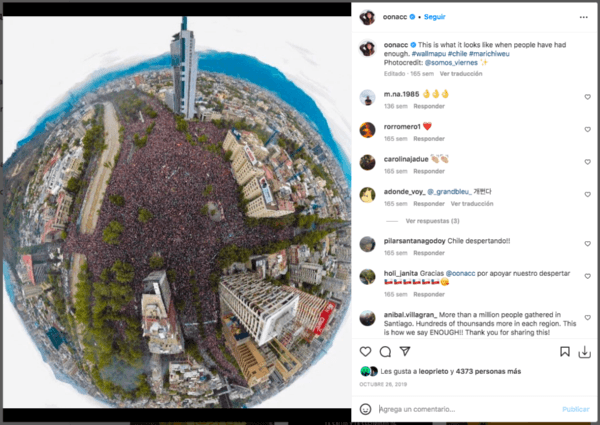 La actriz de ascendencia chilena que estará en la saga Avatar.(Foto: Instagram)