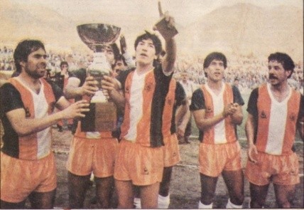 Iván Zamorano ganó la Copa Chile con Cobresal en 1987. Foto: Archivo.
