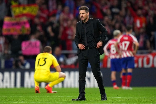 El Atlético Madrid del Cholo terminó úlitmo de su grupo en la Champions League y ni siquiera pudo jugar la Europa League. | Foto: Getty Images.
