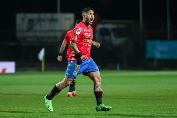 Ignacio Jara anotó apenas un gol en su paso por Unión Española. | Foto: Agencia UNO.
