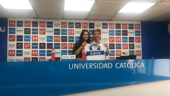 Pastrián fue presentada este miércoles en conferencia de prensa. (RedGol)