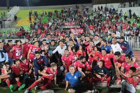 Unión la Calera consiguió un épico ascenso en el 2017 ante Santiago Wanderers. Foto: ANFP