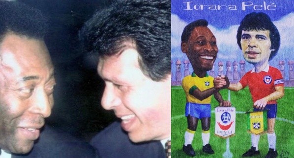 Don Elías despidió a Pelé con el recuerdo vivo de su gran amistad y la vez que le pidió ir a Isla de Pascua.