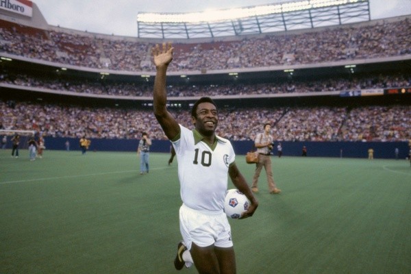 Pelé con el New York Cosmos