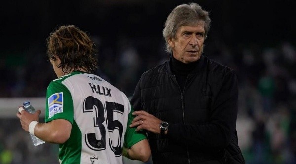 Manuel Pellegrini tuvo una particular conferencia de prensa en la Copa del Rey. Foto: Getty Images