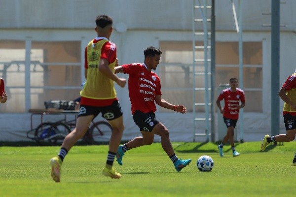 Salazar se la juega por el Sudamericano Sub 20. Foto: La Roja.
