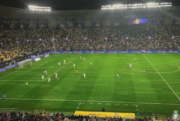 Este es el estadio y ambiente que vivirá Cristiano Ronaldo. Foto: Instagram