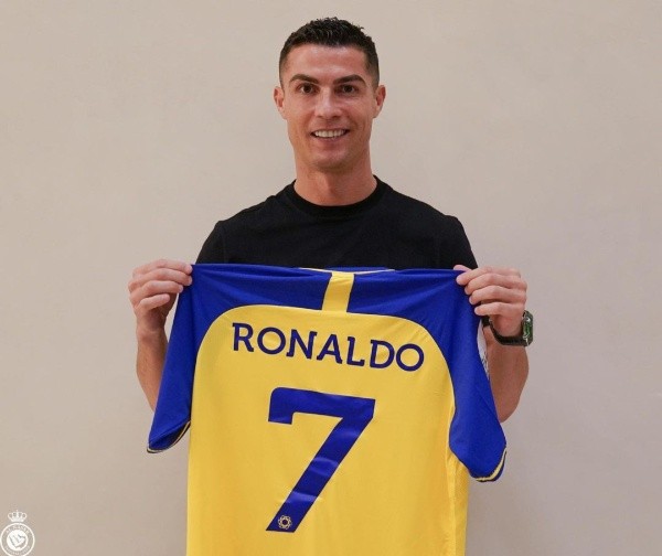 Cristiano tendrá la 7 nuevamente en su club saudí. Foto: Al Nassr