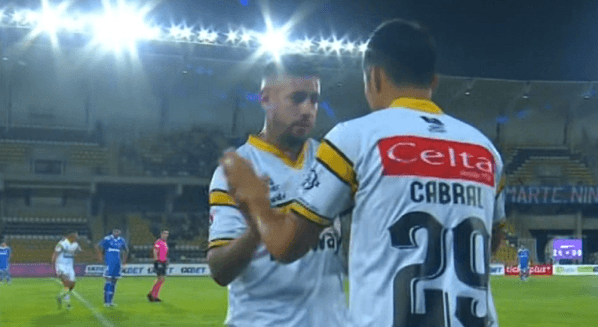 Luciano Cabral en Coquimbo vs la U