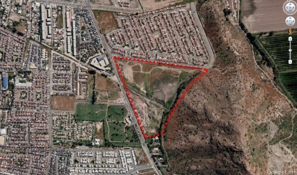 El recinto se ubicaría cerca de Cerro Negro en San Bernardo. Foto: municipalidad de San Bernardo.