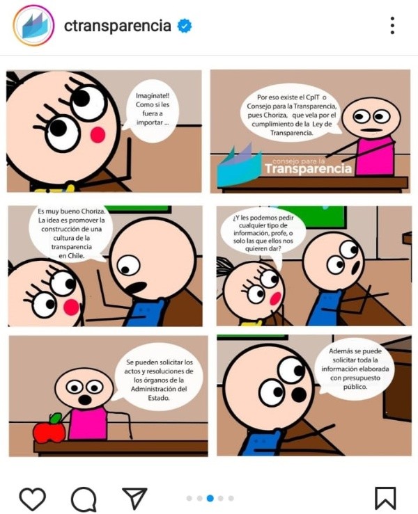 Instagram: Consejo Para la Transparencia