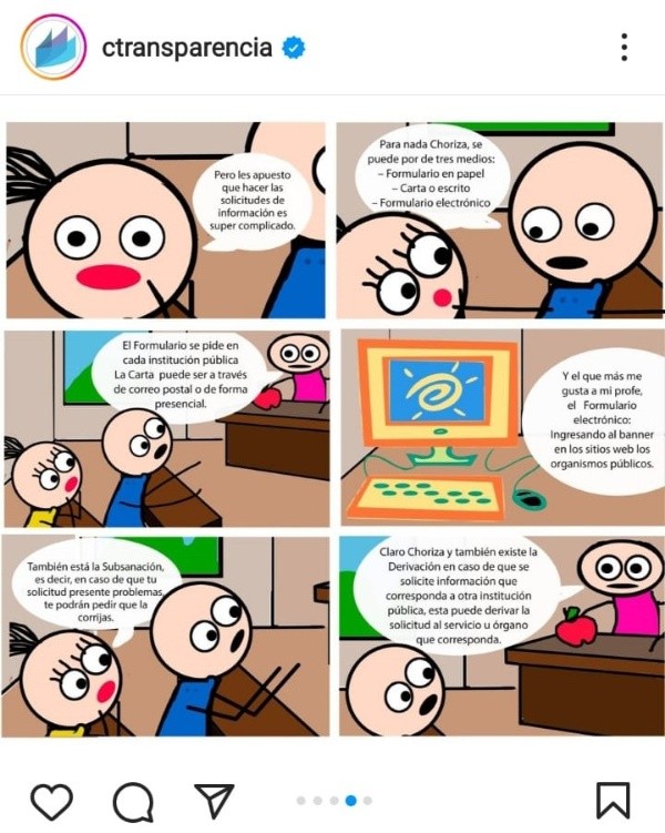 Instagram: Consejo Para la Transparencia