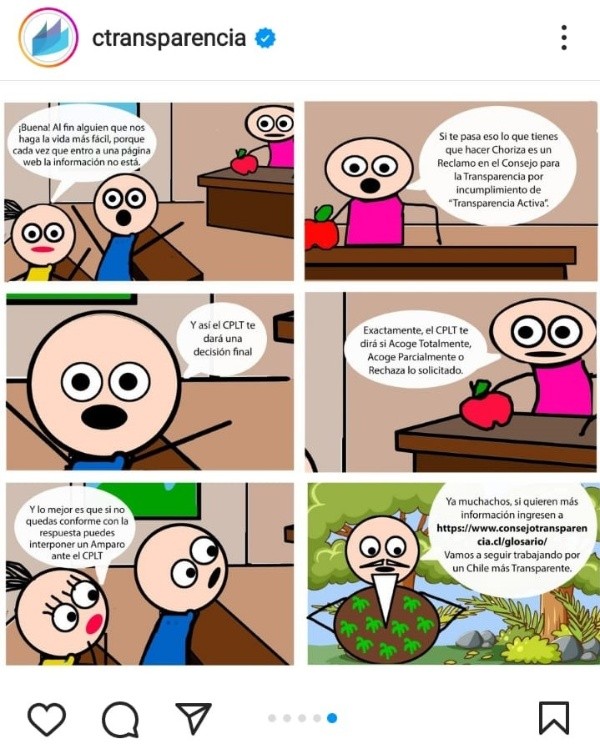 Instagram: Consejo Para la Transparencia