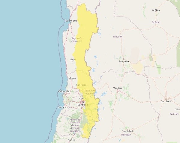 Probables zonas afectadas | Foto: DMC