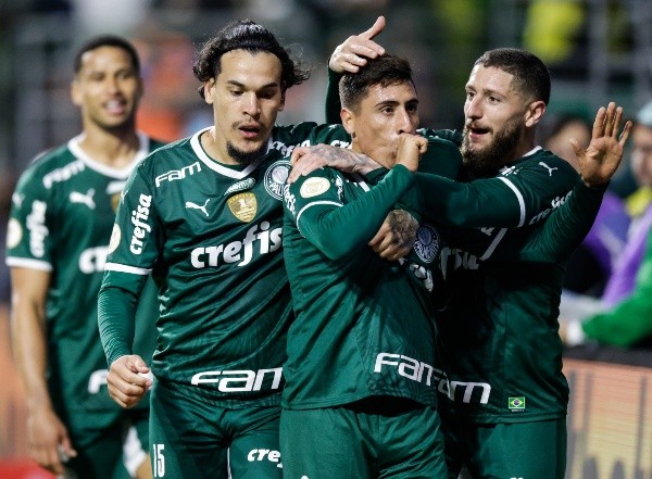 Entre sus pasos por Defensa y Justicia y Palmeiras, Miguel Merentiel sumó 11 goles y 3 asistencias en el 2022. Foto: Getty Images