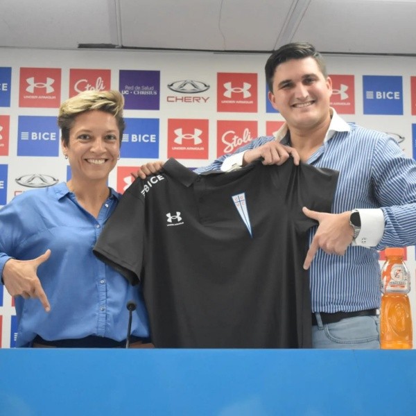 De Grange presentó a Ángel Hualde este martes. (Cruzados)