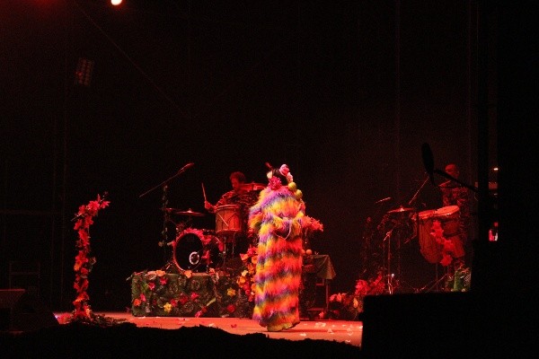 Así fue el show de Bomba Estéreo. (Foto: Valentina Alfaro)