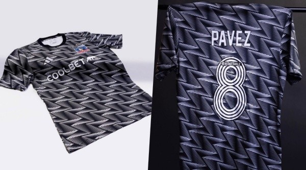 La nueva camiseta de visita que Colo Colo usará el 2023. | Foto: Adidas